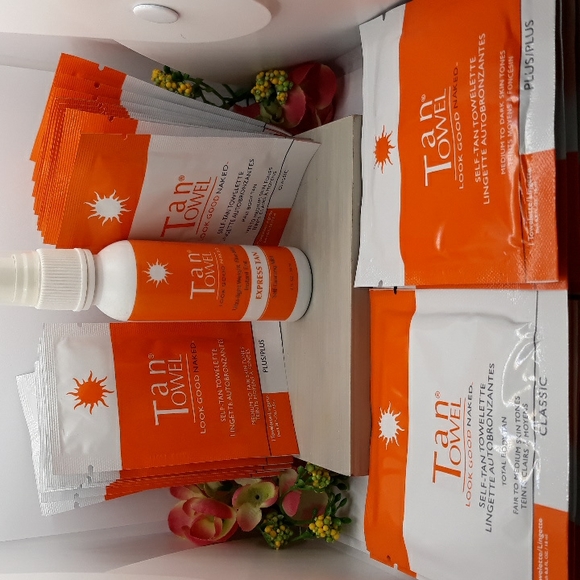 Tan Towel Other - Tan Towel Self Tanning Towelettes & Mist (kit of 30 items) Look good Naked(tm)